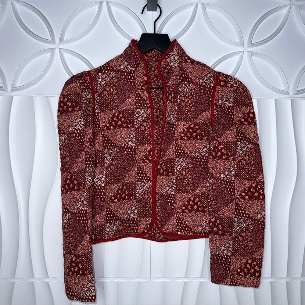 Vintage Patchwork Quilted Jacket